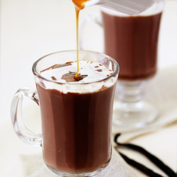 Vanilla Fleur de Sel Hot Chocolate