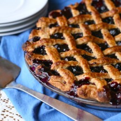 Cranberry Blueberry Pie