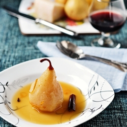 Orange Poached Pears