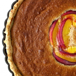 Peach Jam Almond Tart