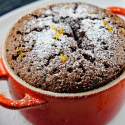 Orange-Chocolate Souffles