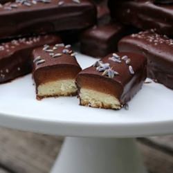 Lavender Honey Caramel Candy Bars