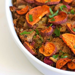 Stuffing -Sweet Potato & Cranberry