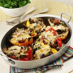 Mediterranean Stuffed Peppers