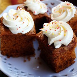 Pumpkin Gingerbread Cake