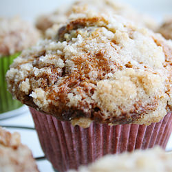 Banana Crumb Muffins w/ Chocolate