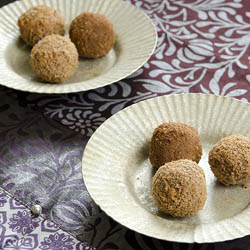 Chocolate and Chestnut Truffles