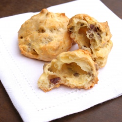 Pecan-Cheddar Gougeres