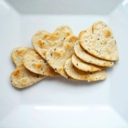 Wholemeal Sesame Water Crackers