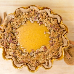 Gingersnap Pumpkin Pie