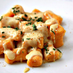 Sweet Potato Gnocchi with Gouda