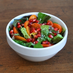 Green Salad with Pomegranate