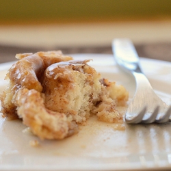 Maple-Glazed Cinnamon Rolls