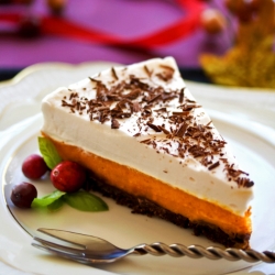 Chocolate Chipotle Sweet Potato Pie