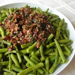 Green Beans with Cherry Vinaigrette