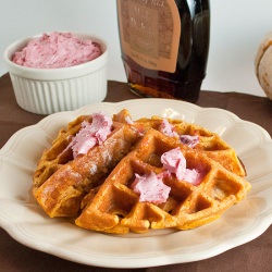 Toasty Pumpkin Waffles