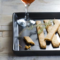 Rustic Shortbread Sticks