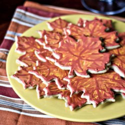 Maple Leaf Sugar Cookies