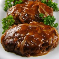 Salisbury Steak with Onion Gravy