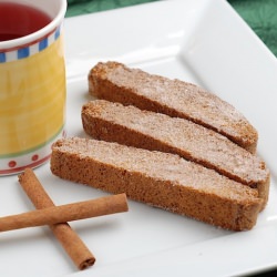 Cinnamon Sugar Biscotti