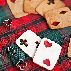 Gingerbread Playing Cards