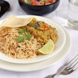 Vegetable Dhansak & Brown Rice