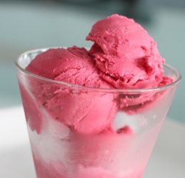 Cranberry Frozen Yogurt