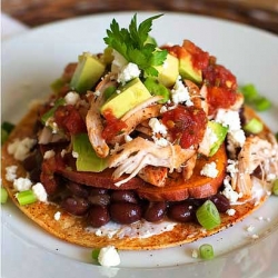 Thanksgiving Tostadas Two Ways