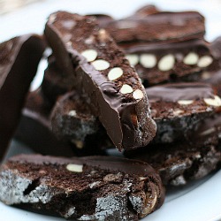 Triple Chocolate Biscotti