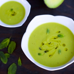 Warm Avocado Soup