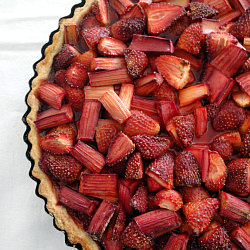 Strawberry & Rhubarb Crostata