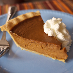 Pumpkin Butterscotch Pie