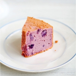 Purple Sweet Potato Chiffon