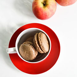 Apple and Cinnamon Macarons