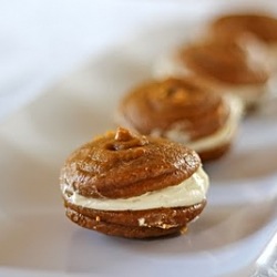 Mini Pumpkin Whoopie Pies