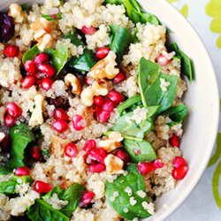 Quinoa Pomegranate Salad