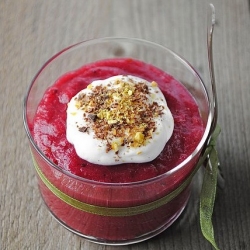 Apple and Red Fruit Mousse