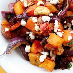 Warm Winter Vegetable Salad