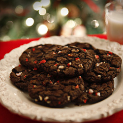 Mint Chocolate Cookies