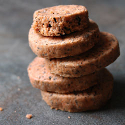 Thai Tea Shortbread Cookies