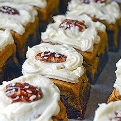 Pumpkin Chocolate Swirl Bars