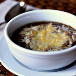 Onion and Fennel Soup Gratin