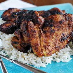 Honey Spiced Chicken Thighs