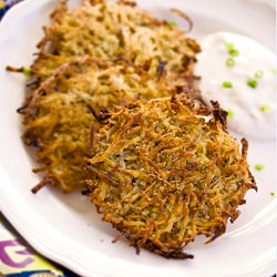 Scallion-Ginger Latkes