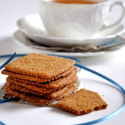 Oat Shortbread Cookies