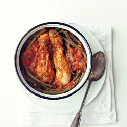 Braised Chicken w/ Snake Beans