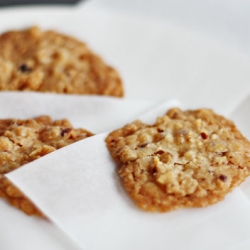 Toasted Almond Crisp Cookies