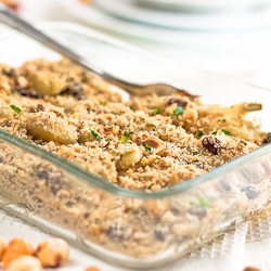 Fennel Gratin with Hazelnuts