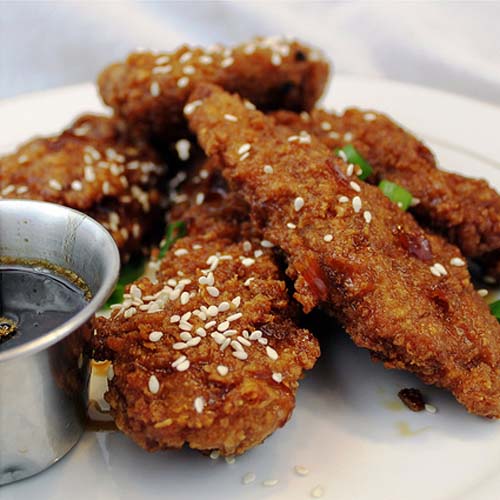 Jack Sesame Chicken (Meatless)