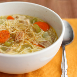 Turkey Noodle Soup & Stock